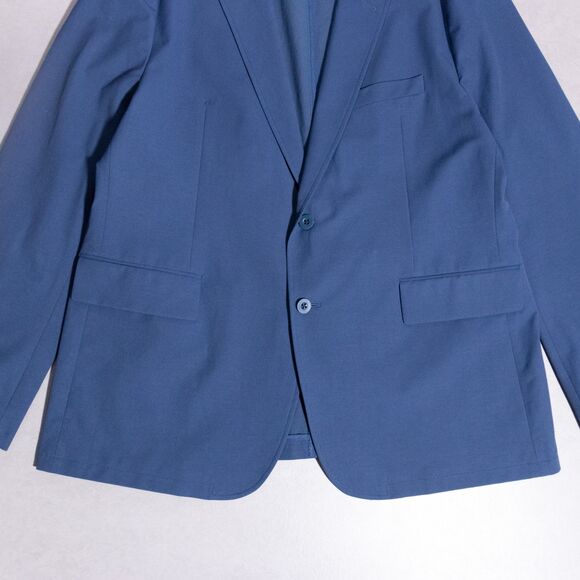 Vineyard Vines OTG On The Go Lightweight Stretch Blue Suit Jacket Blazer 46R - Picture 3 of 7